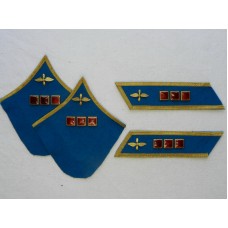 СТАРШИЙ ЛЕЙТЕНАНТ, ВВС, петлицы и нарукавные знаки обр. 1935/40 г..